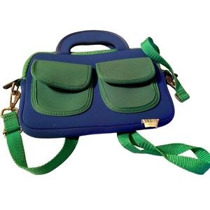 Epik Blue and Green Tablet Kids Zip Up Carrying Case With Pockets